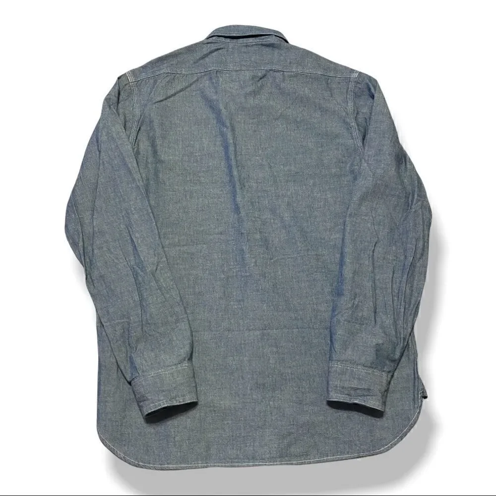 Ralph Lauren Polo Authentic Denim Goods Classic Chambray Shirt size Small